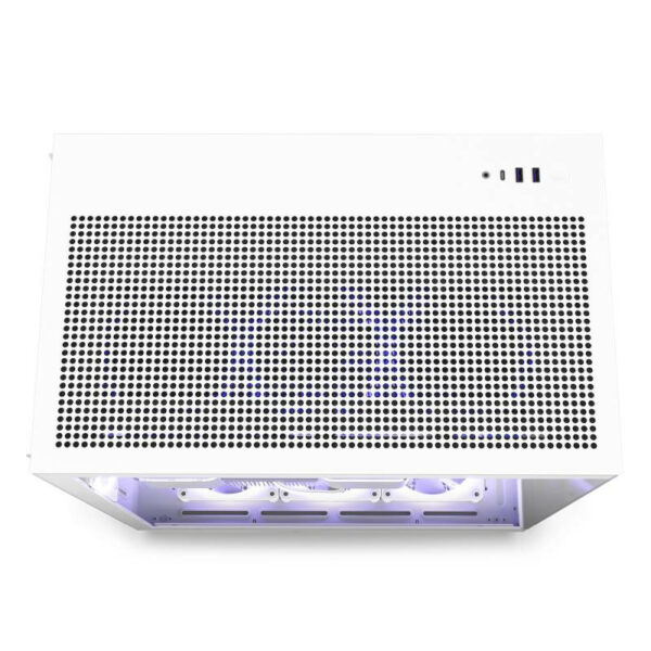 NZXT H9 Blanc Mid Tower élégant et performant – Image 3