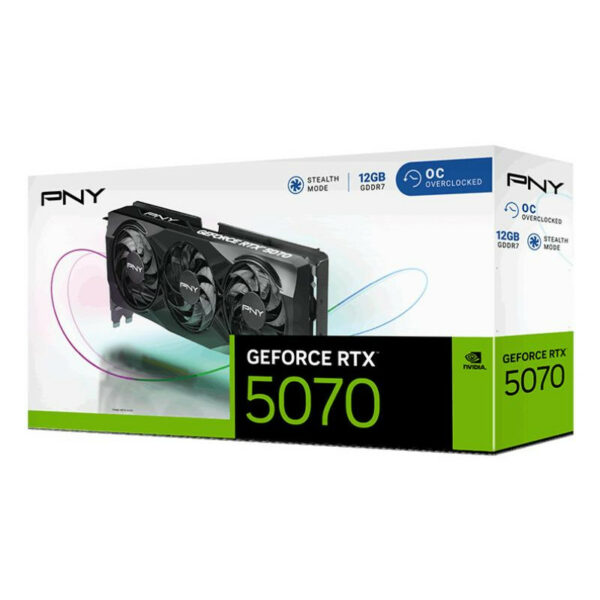 PNY GeForce RTX 5070 12GB Triple Fan OC – Image 8