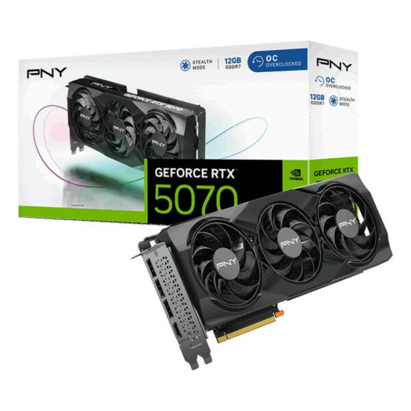 PNY GeForce RTX 5070 12GB Triple Fan OC – Image 9
