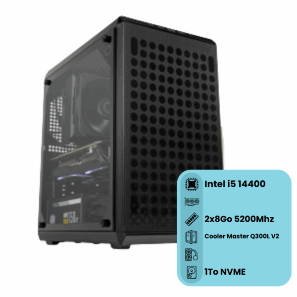PC ESSENTIEL avec i5-14400 et 1To SSD