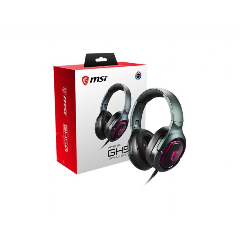 MSI Immerse GH50 Casque Gaming Filaire Noir
