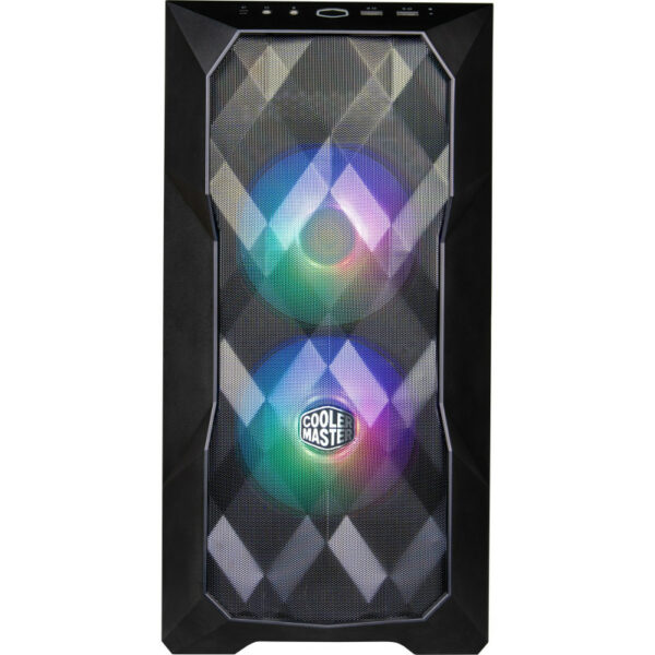 PC HIROS V2 Gaming Mini Tower Noir – Image 3