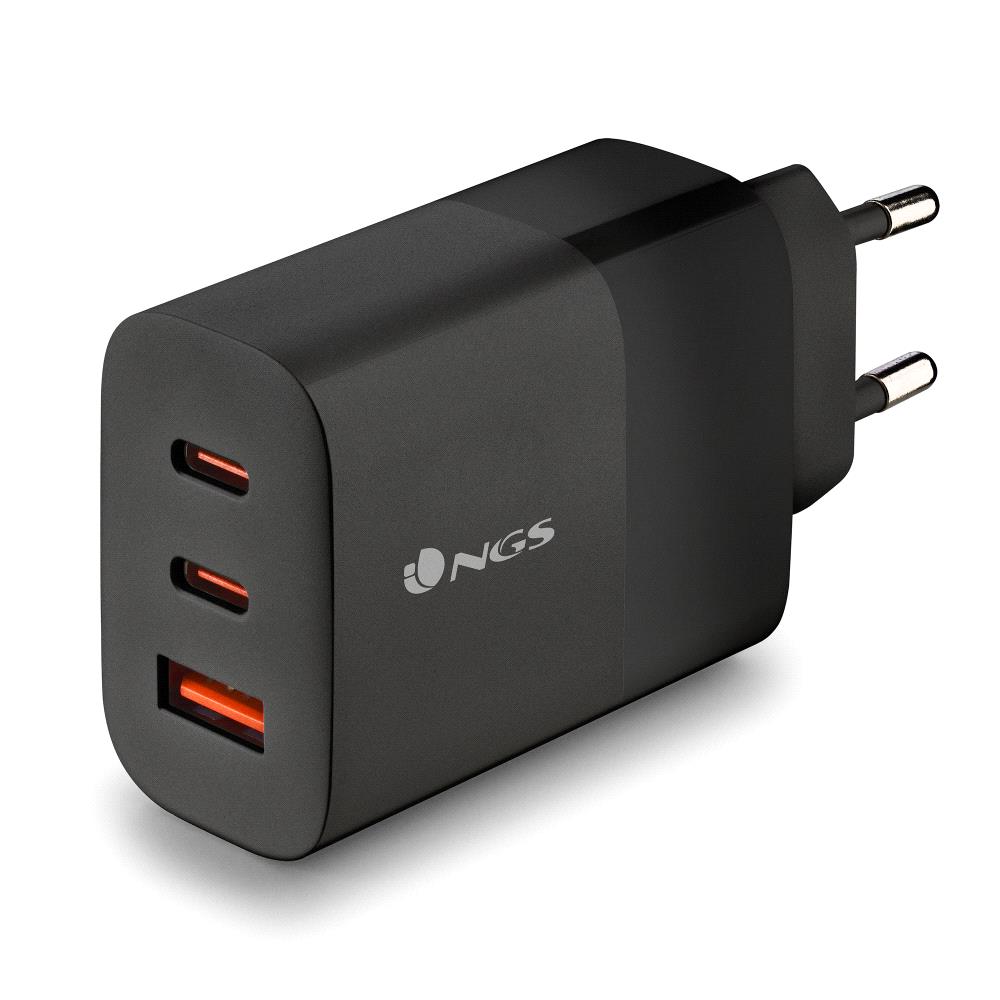 Chargeur 65W USB-C x2 + USB-A – Ultra-rapide & 3 ports