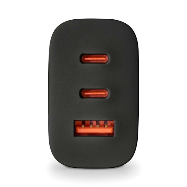 Chargeur 65W USB-C x2 + USB-A – Ultra-rapide & 3 ports – Image 3