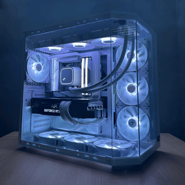 PC Gaming White Phantom de FENRIR