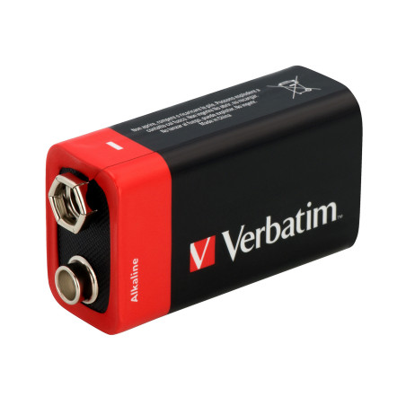 Pile 9V R9 Verbatim Premium Alcaline (6LR61)