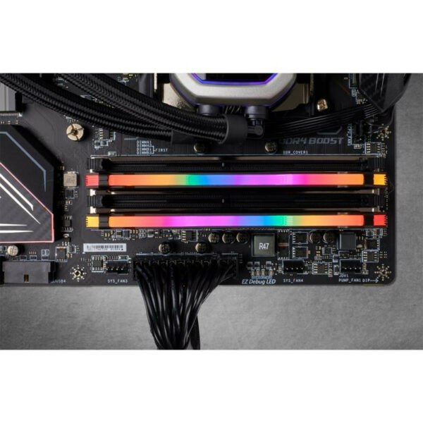 Corsair Vengeance RGB CMW16GX4M2C3200C16 RAM 16 Go 2 x 8 Go DDR4 3200 MHz – Image 5