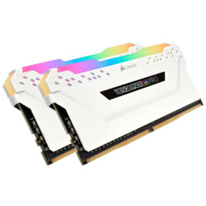 Corsair Vengeance RGB CMW16GX4M2C3200C16W RAM 16 Go 2 x 8 Go DDR4 3200 MHz
