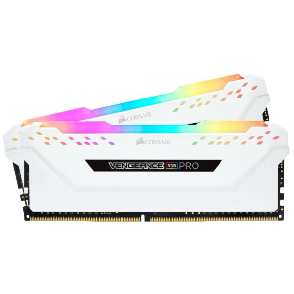 Corsair Vengeance RGB CMW16GX4M2C3200C16W RAM 16 Go 2 x 8 Go DDR4 3200 MHz – Image 3