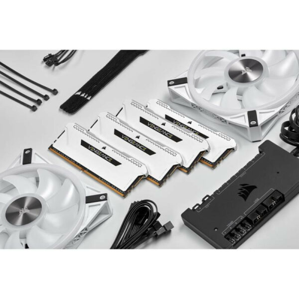 Corsair Vengeance RGB Pro CMH16GX4M2D3600C18W RAM 16 Go 2 x 8 Go DDR4 3600 MHz – Image 5