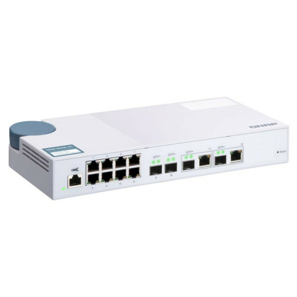 QNAP QSW-M408-2C Switch 8 ports Géré L2 10G Ethernet (100/1000/10000) Blanc – Image 5
