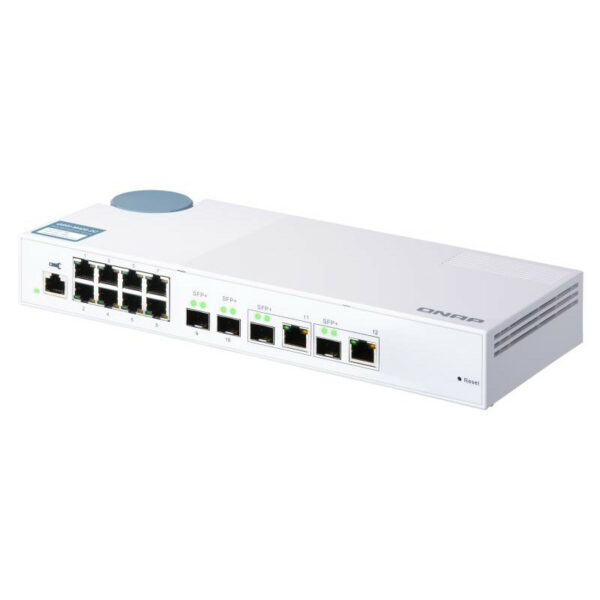 QNAP QSW-M408-2C Switch 8 ports Géré L2 10G Ethernet (100/1000/10000) Blanc – Image 6