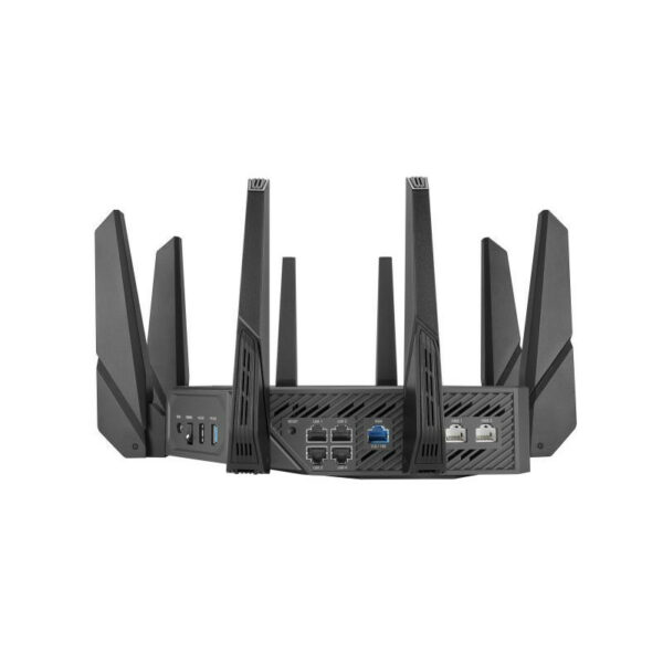 ASUS ROG Rapture GT-AXE16000 routeur sans fil 10 Gigabit Ethernet Tri-bande (2,4 GHz / 5 GHz / 6 GHz) Noir – Image 3