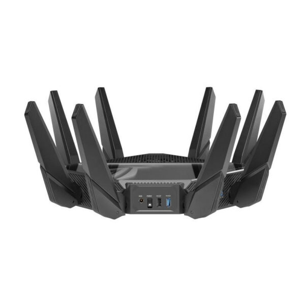 ASUS ROG Rapture GT-AXE16000 routeur sans fil 10 Gigabit Ethernet Tri-bande (2,4 GHz / 5 GHz / 6 GHz) Noir – Image 4