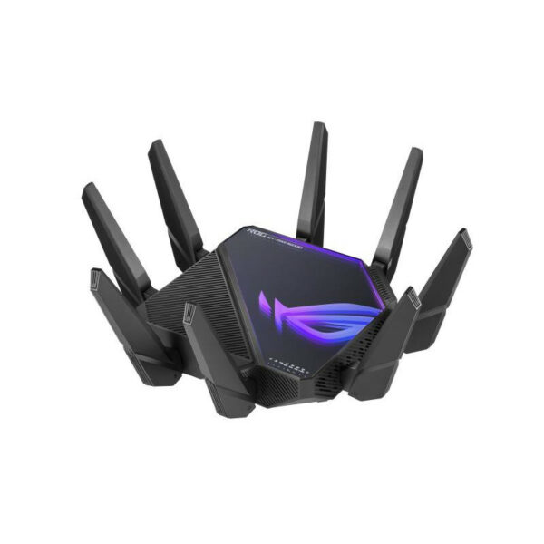 ASUS ROG Rapture GT-AXE16000 routeur sans fil 10 Gigabit Ethernet Tri-bande (2,4 GHz / 5 GHz / 6 GHz) Noir