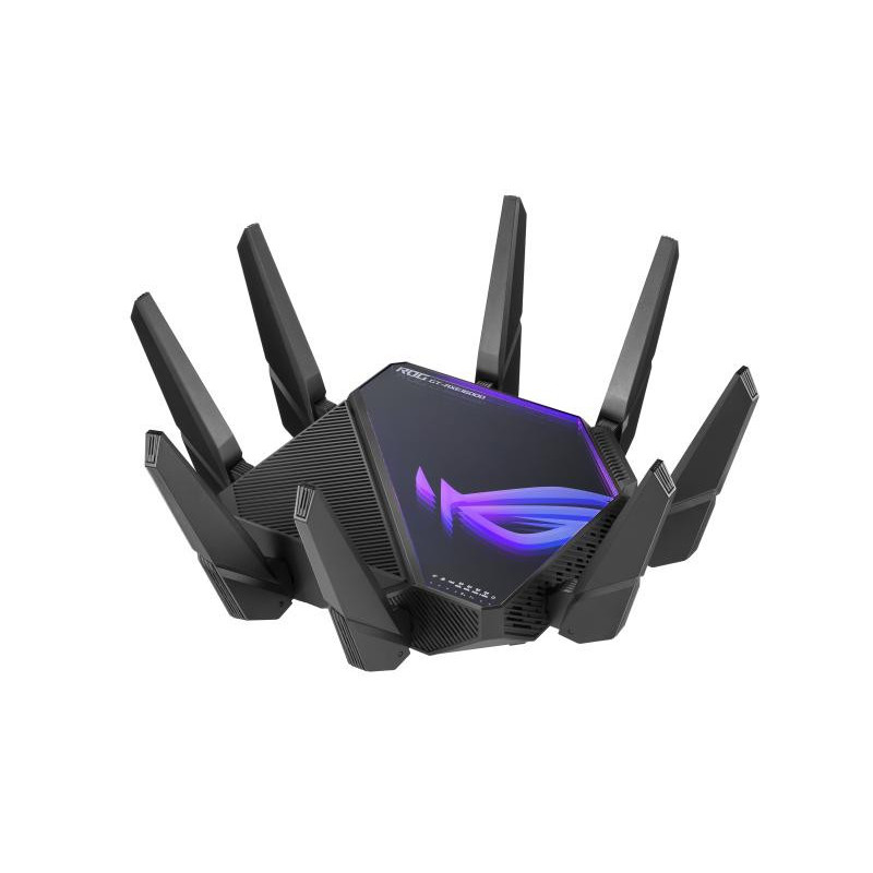 ASUS ROG Rapture GT-AXE16000 routeur sans fil 10 Gigabit Ethernet Tri-bande (2,4 GHz / 5 GHz / 6 GHz) Noir