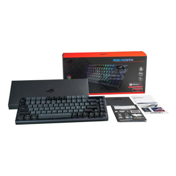 ASUS M701 ROG AZOTH/NXRD/FR clavier Jouer USB + RF Wireless + Bluetooth AZERTY Français Noir – Image 9