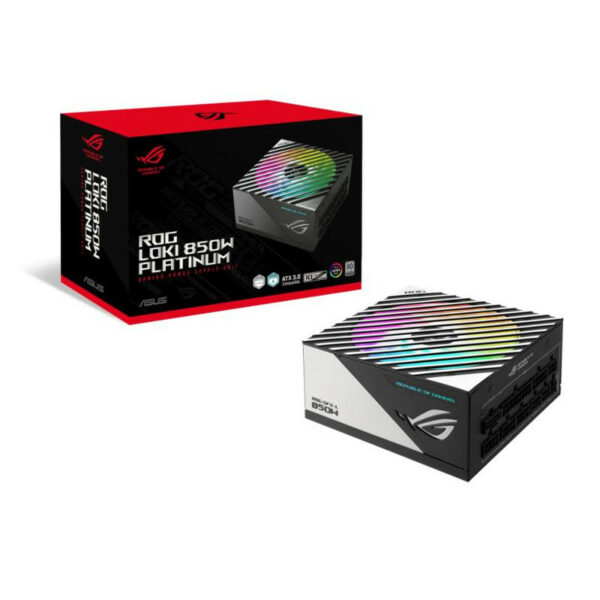 ASUS ROG Loki SFX-L 850W Platinum alimentation 24-pin ATX Noir, Argent – Image 3