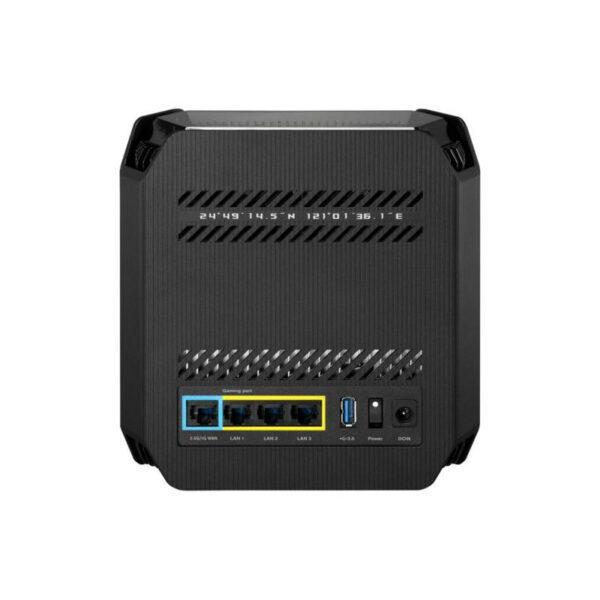 ASUS ROG Rapture GT6 AX10000 AiMesh 1 Pack Tri-bande (2,4 GHz / 5 GHz / 5 GHz) Wi-Fi 6 (802.11ax) Noir 4 Interne – Image 6