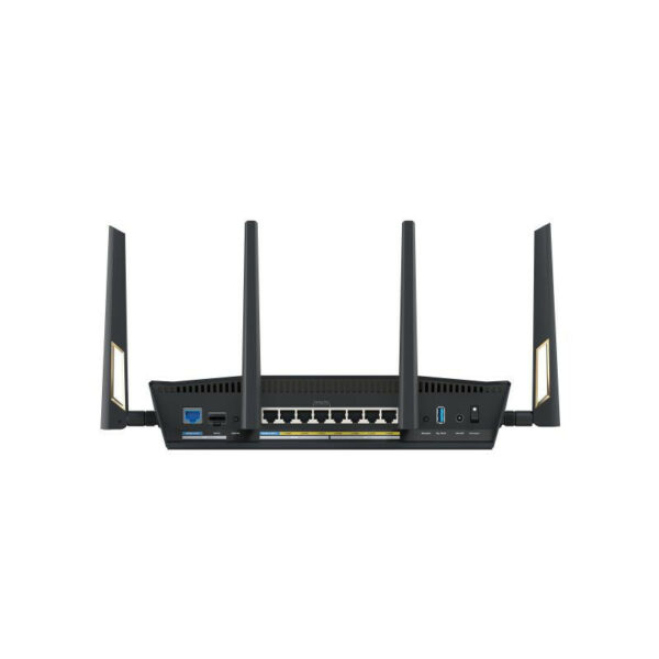 ASUS RT-BE88U routeur sans fil 10 Gigabit Ethernet Bi-bande (2,4 GHz / 5 GHz) Noir, Gris – Image 7