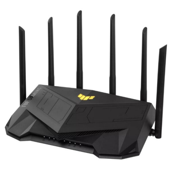 ASUS TUF Gaming AX6000 (TUF-AX6000) routeur sans fil Gigabit Ethernet Bi-bande (2,4 GHz / 5 GHz) Noir