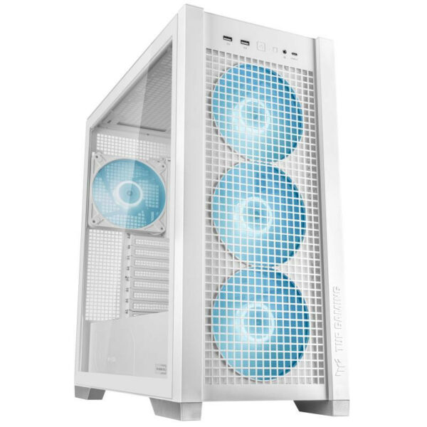 ASUS TUF Gaming GT302 ARGB Mid Tower Blanc – Image 9