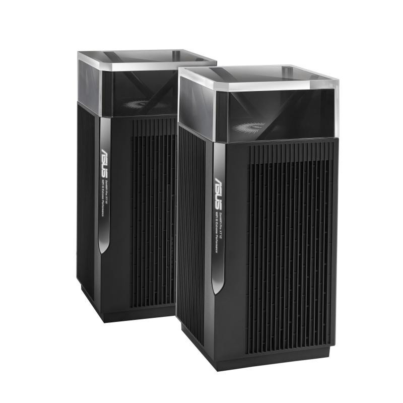 ASUS ZenWiFi Pro XT12(2-PK) Tri-bande (2,4 GHz / 5 GHz / 5 GHz) Wi-Fi 6 (802.11ax) Noir 4 Interne