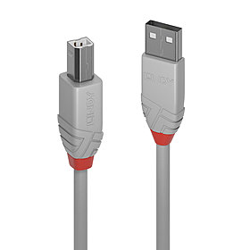 Cable USB 2.0 type A vers B 2m