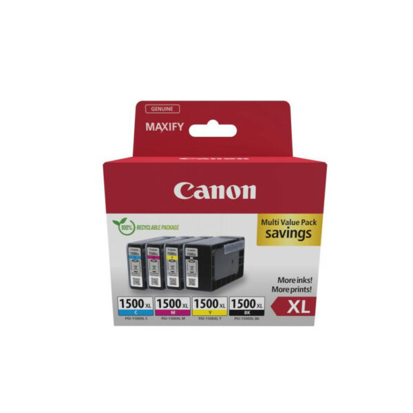 CANON PGI-1500XL KIT BK/C/M/Y – Image 4