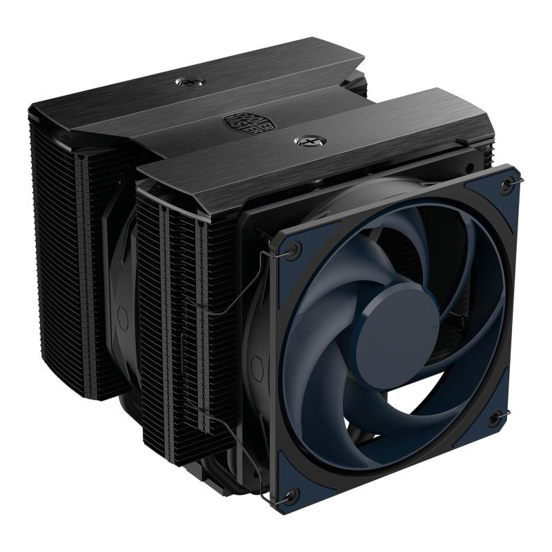 Cooler Master MasterAir MA824 Stealth Processeur Refroidisseur d'air 120/135 mm Noir