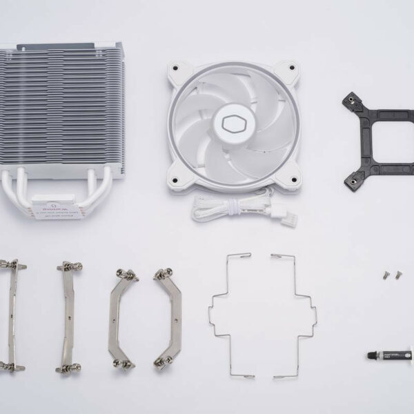 Cooler Master Hyper 212 Halo White Processeur Refroidisseur d'air 12 cm Blanc – Image 14