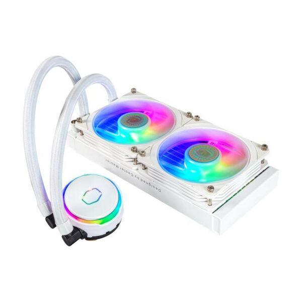 Cooler Master MasterLiquid PL240 Flux White Edition – Image 2