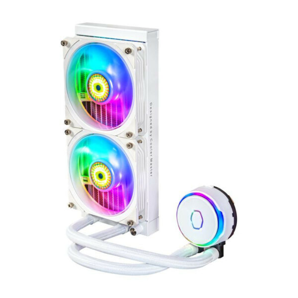 Cooler Master MasterLiquid PL240 Flux White Edition – Image 3