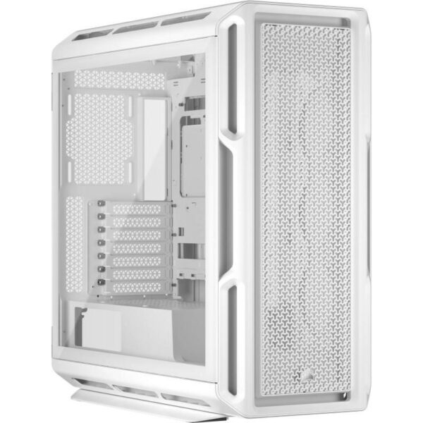 CORSAIR 5000T Tempered Glass MT Blanc – Image 2