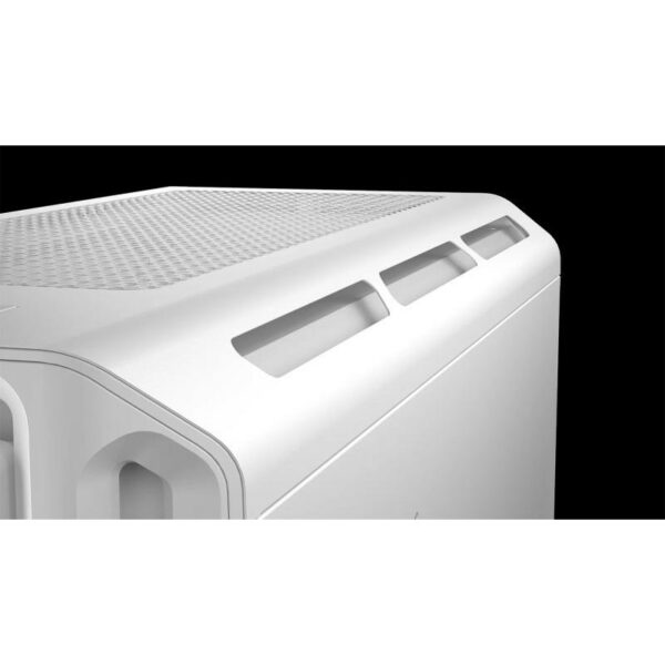 CORSAIR 5000T Tempered Glass MT Blanc – Image 3