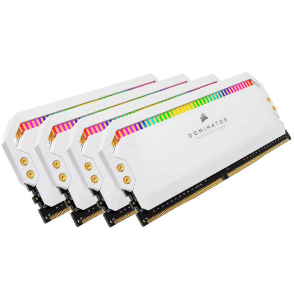 Corsair Dominator CMT32GX4M4C3200C16W RAM 32 Go 4 x 8 Go DDR4 3200 MHz