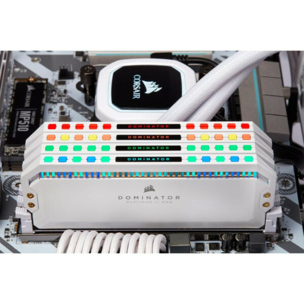 Corsair Dominator CMT32GX4M4C3200C16W RAM 32 Go 4 x 8 Go DDR4 3200 MHz – Image 3