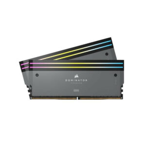 CORSAIR DOMINATOR TITANIUM RGB 64GO (2X32GO) DDR5 6000 MHZ