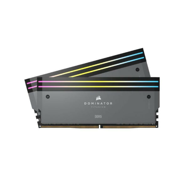 CORSAIR DOMINATOR TITANIUM RGB 64GO (2X32GO) DDR5 6000 MHZ