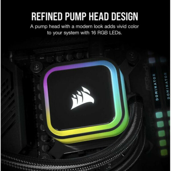 Corsair H115I Refroidisseur d'air Noir 1 pièce(s) – Image 3