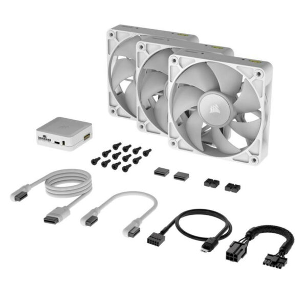 CORSAIR iCUE LINK RX120 RGB White – Image 3