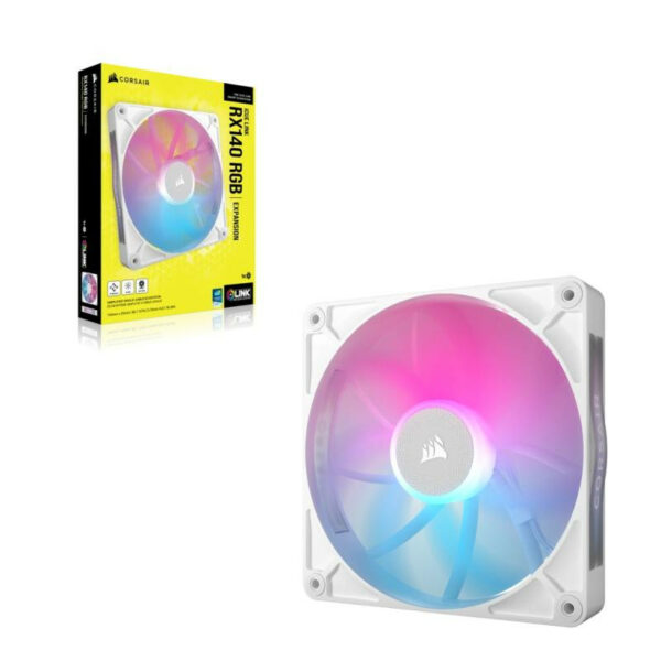 Corsair Kit de démarrage ventilateurs iCUE LINK RX140 RGB