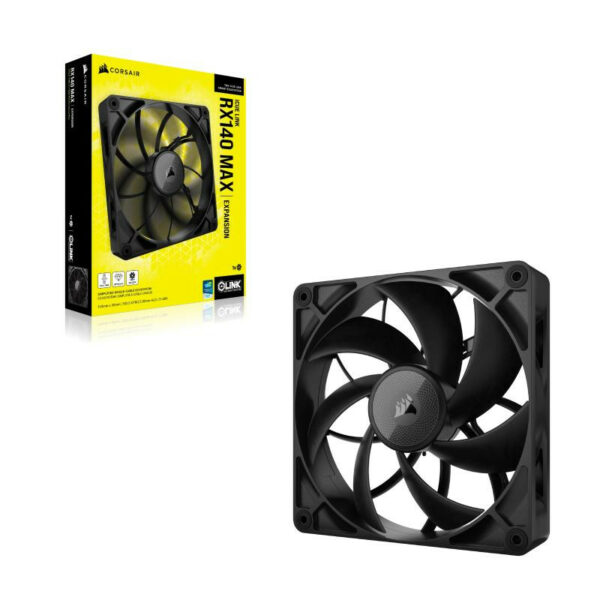 Corsair Kit de démarrage ventilateurs iCUE LINK RX140 Max Single Fan – Image 3