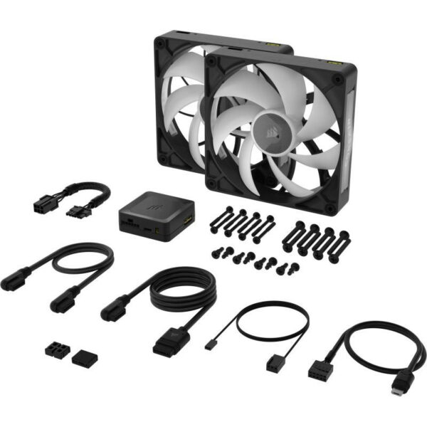 Corsair Kit de démarrage ventilateurs iCUE LINK RX140 RGB Max Dual Fan – Image 3