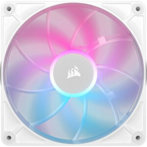 Corsair Kit de démarrage ventilateurs iCUE LINK RX140 RGB Max White Single Fan