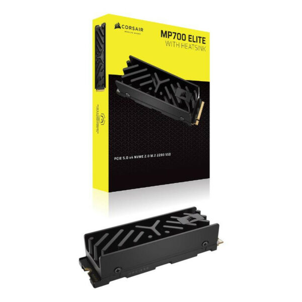 CORSAIR MP700 ELITE with Heatsink 1TB M.2 NVMe PCIe Gen. 5 x4 SSD – Image 7