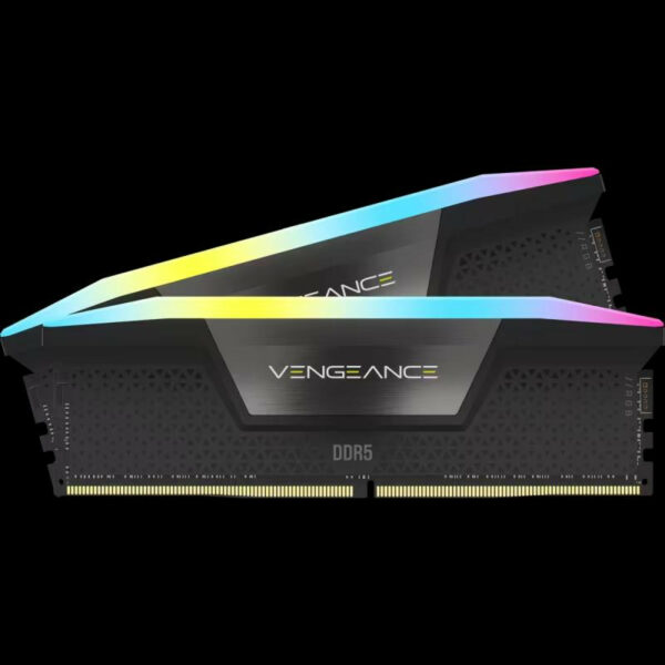CORSAIR VENGEANCE RGB 32Go (2x16Go) DDR5 6400 CL36 – Image 2