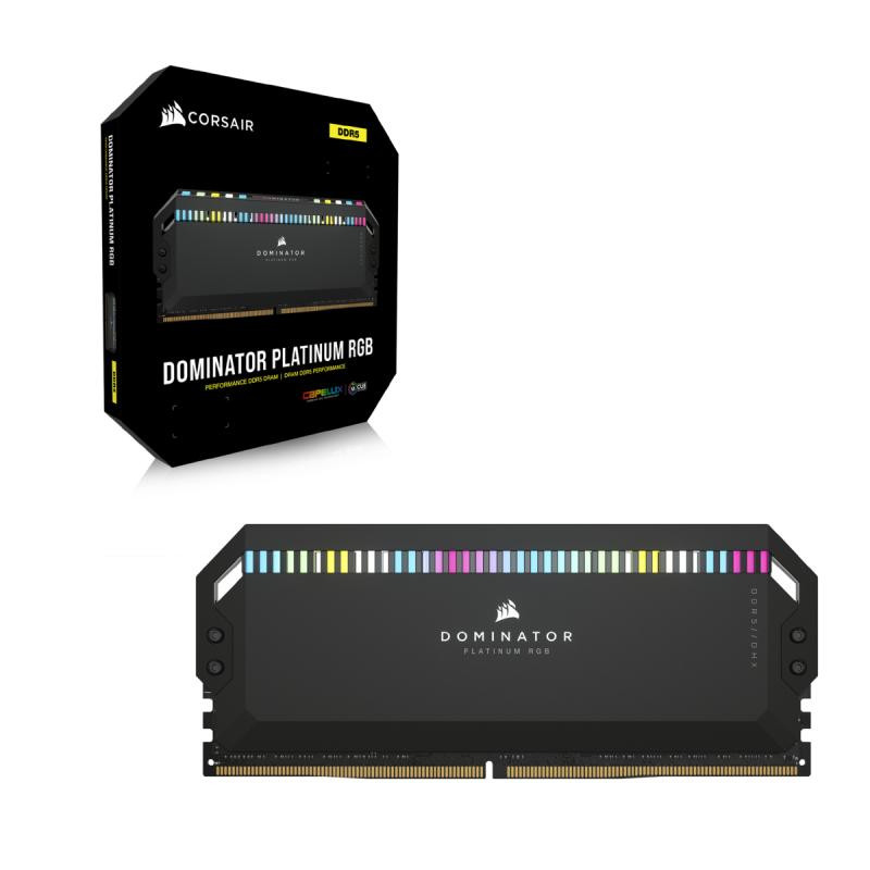 Corsair Vengeance RGB CMH32GX5M2B6000Z30K RAM 32 Go 2 x 16 Go DDR5 6000 MHz