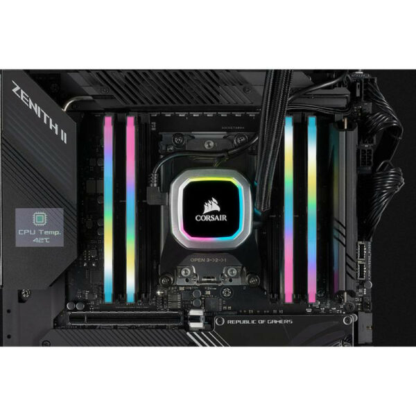 Corsair Vengeance RGB Pro CMH16GX4M2D3600C18 RAM 16 Go 2 x 8 Go DDR4 3600 MHz – Image 7