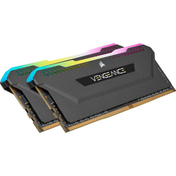 CORSAIR Vengeance RGB PRO SL - DDR4 - kit - 32 Go: 2 x 16 Go - DIMM 288 broches - 3600 MHz / PC4-28800 - mémoire sans tampon
